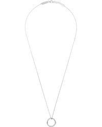 Maison Margiela - Logo Reference Ring Necklace - Lyst
