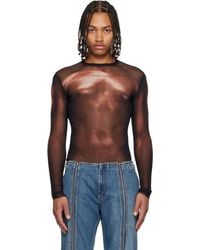 Jean Paul Gaultier - 'The Bronze Body Dust' Top - Lyst