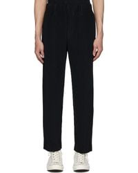 Homme Plissé Issey Miyake Black Basics Trousers