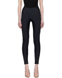 Mugler - Eco Sport Lycra Leggings - Lyst