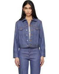 A.P.C. - Dion Denim Jacket - Lyst