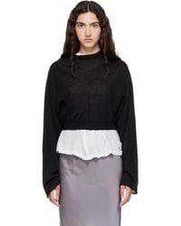Rick Owens - Tower Cropped Tunic Hoodie - Lyst