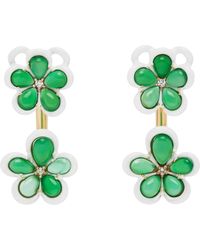 Bottega Veneta - Flower Earrings - Lyst