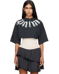 Palm Angels - Big Neck Logo Mini T-Shirt - Lyst
