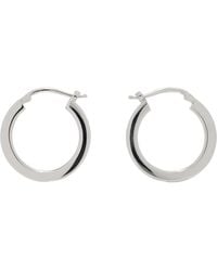 MM6 by Maison Margiela - Numeric Hoop Earrings - Lyst