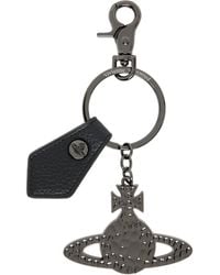 Vivienne Westwood - Gunmetal Hamme Orb Keychain - Lyst