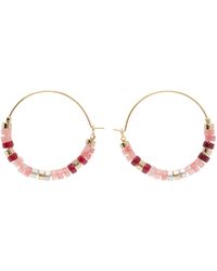 Isabel Marant - Gold Perfectly Pink Earrings - Lyst