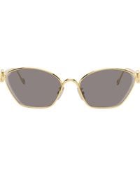 Loewe - Anagram Hexagonal Sunglasses - Lyst