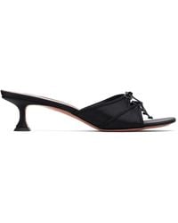 AMINA MUADDI - Eleonora Slipper 45 Heeled Sandals - Lyst