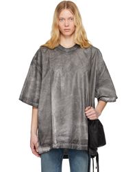 Rick Owens - グレー Hollywood Tommy Tシャツ - Lyst