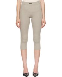 Fear Of God - Rib Knit Capri Leggings - Lyst