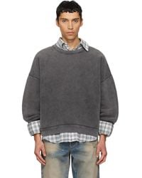 Acne Studios - Sweater Logo Patch Sweatshirt - Lyst