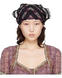 Anna Sui - Cameo Stripe Print Headscarf - Lyst