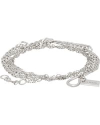 Lemaire - Twisted Chain Bracelet - Lyst