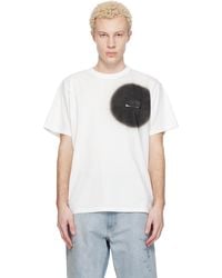 MM6 by Maison Margiela - Spray Print T-Shirt - Lyst