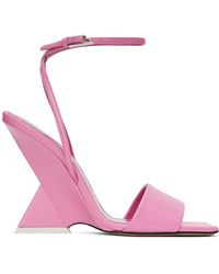 The Attico - Cheope Heeled Sandals - Lyst