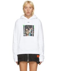 off white female hoodie