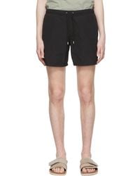 Aspesi - Black Polyester Swim Shorts - Lyst