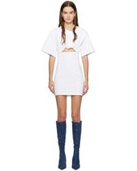 Jacquemus - Le Chouchouコレクション ホワイト La Robe T-shirt Bahiaa ミニワンピース - Lyst