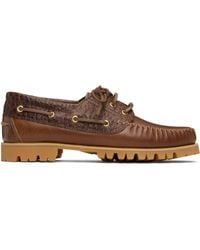 VINNY'S - ブラウン Aztec デッキシューズ - Lyst