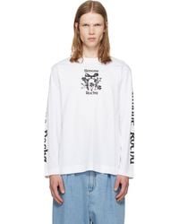 Simone Rocha - 'Coming Up Roses' Print Long Sleeve T-Shirt - Lyst