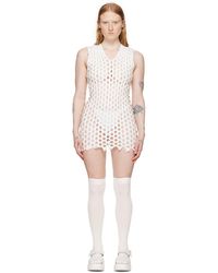 Sinéad O'Dwyer - Squiggle Minidress - Lyst