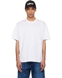 WOOYOUNGMI - Flower Back Logo T-Shirt - Lyst