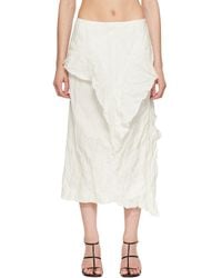 Proenza Schouler - Off- Hansly Midi Skirt - Lyst