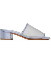 Maryam Nassir Zadeh ブルー Louise ヒールサンダル ブラック | Lyst