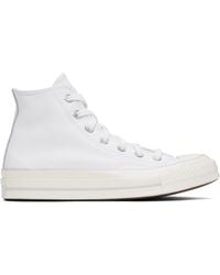 Converse - Chuck 70 Leather High Top Sneakers - Lyst