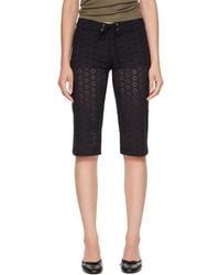 Fruity Booty - Broderie Capri Leggings - Lyst