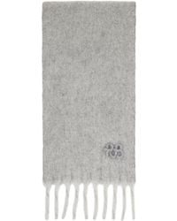Ruslan Baginskiy - Fringed Alpaca-Blend Mid Scarf - Lyst