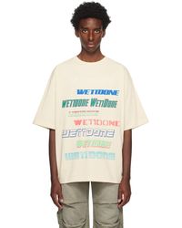 we11done - Off-white Graphic T-shirt - Lyst