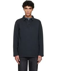 A.P.C. - Long-Sleeve Polo - Lyst