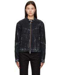 ANDERSSON BELL - Zip Denim Jacket - Lyst