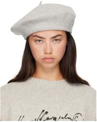 Maison Margiela - 4-Stitch Wool Beret - Lyst
