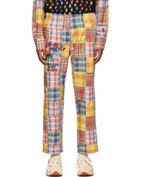 DENIM TEARS Champion Edition Patchwork Lounge Pants - Multicolour