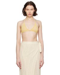 Paloma Wool - Haut de bikini lora jaune - Lyst
