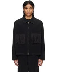 Song For The Mute - Crop Patch Pocket Jacket - Lyst