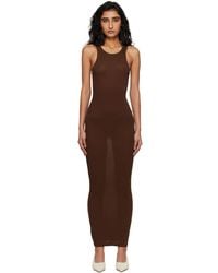 Entire studios - Muscle Tank Midi Dress - Lyst