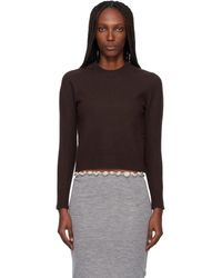 Jil Sander - Lightweight Wool Crew-Neck Sweater - Lyst