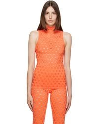 Maisie Wilen - Perforated Tank Top - Lyst