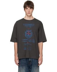 we11done - Credits Graphic T-Shirt - Lyst