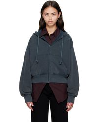 Acne Studios - Zipper Hoodie - Lyst