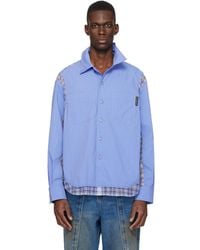ANDERSSON BELL - Aprol Mesh Panel Shirt - Lyst