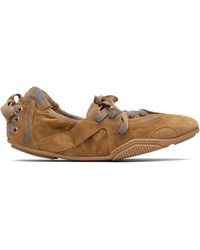 Acne Studios - Lace-Up Suede Sneakers - Lyst