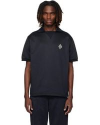 Lacoste - Loose Fit Badge Accent Fleece Polo - Lyst