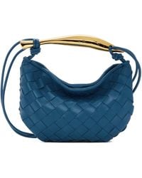 Bottega Veneta - Blue Mini Sardine Bag - Lyst