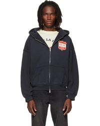 Rhude - Filtaro Crest Zip-Up Hoodie - Lyst
