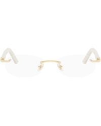Cartier - Elongated 'C De Glasses - Lyst